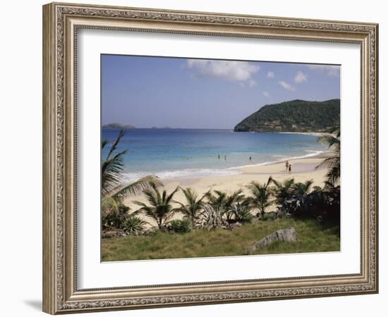 Beach at Anse Des Flamands, St. Barthelemy, Lesser Antilles, Caribbean, Central America-Ken Gillham-Framed Photographic Print