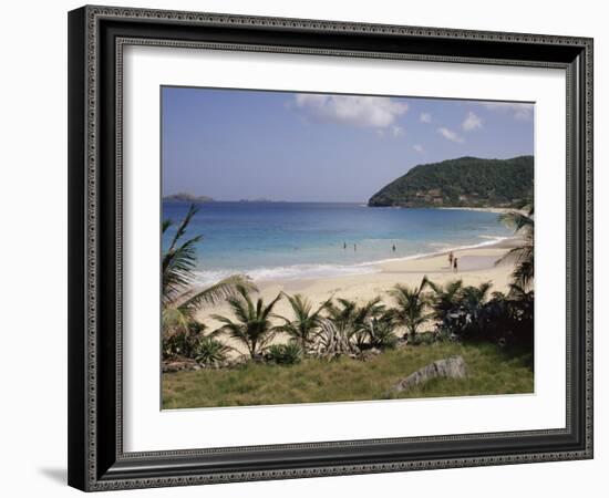 Beach at Anse Des Flamands, St. Barthelemy, Lesser Antilles, Caribbean, Central America-Ken Gillham-Framed Photographic Print