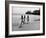 Beach at Atlantic City, the Site of the Atlantic City Beauty Contest-Peter Stackpole-Framed Photographic Print