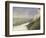 Beach at Bas Butin, Honfleur-Georges Seurat-Framed Art Print