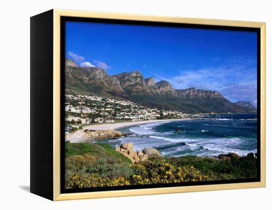 Beach at Camps Bay, Cape Town, South Africa-Ariadne Van Zandbergen-Framed Premier Image Canvas