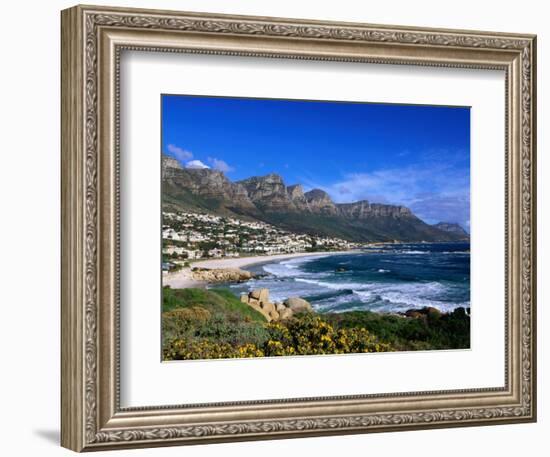 Beach at Camps Bay, Cape Town, South Africa-Ariadne Van Zandbergen-Framed Photographic Print