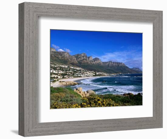 Beach at Camps Bay, Cape Town, South Africa-Ariadne Van Zandbergen-Framed Photographic Print