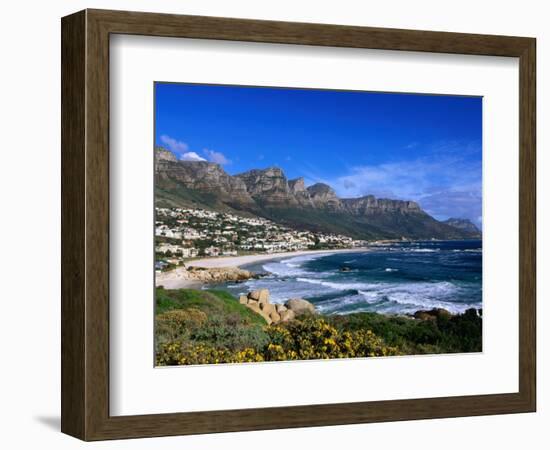 Beach at Camps Bay, Cape Town, South Africa-Ariadne Van Zandbergen-Framed Photographic Print