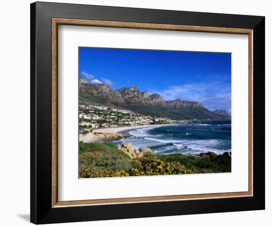 Beach at Camps Bay, Cape Town, South Africa-Ariadne Van Zandbergen-Framed Photographic Print