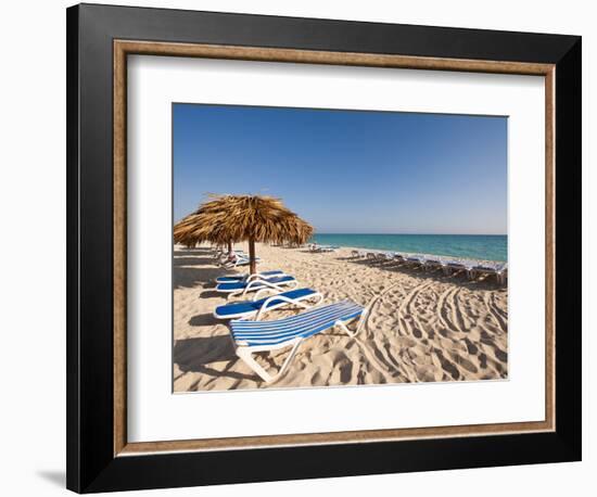 Beach at Cayo Santa Maria, Sol Cayo Santa Maria Resort, Cayo Santa Maria, Cuba-Michael DeFreitas-Framed Photographic Print