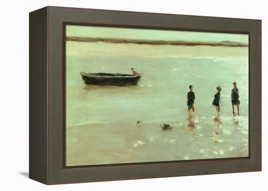 Beach at Etaples, 1887-Philip Wilson Steer-Framed Premier Image Canvas