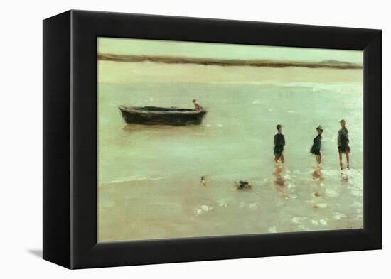 Beach at Etaples, 1887-Philip Wilson Steer-Framed Premier Image Canvas
