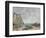 Beach at Etretat, 1890 (Oil on Canvas)-Eugene Louis Boudin-Framed Giclee Print