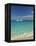 Beach at Grace Bay, Providenciales Island, Turks and Caicos, Caribbean-Walter Bibikow-Framed Premier Image Canvas