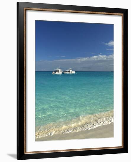 Beach at Grace Bay, Providenciales Island, Turks and Caicos, Caribbean-Walter Bibikow-Framed Photographic Print