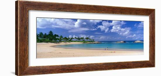 Beach at Ko Olina Resort Oahu Hawaii USA-null-Framed Photographic Print