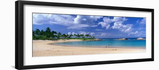 Beach at Ko Olina Resort Oahu Hawaii USA-null-Framed Photographic Print