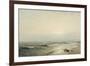 Beach at Long Branch: Sunrise, 1872 (Oil on Canvas)-William Trost Richards-Framed Giclee Print