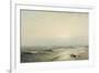 Beach at Long Branch: Sunrise, 1872 (Oil on Canvas)-William Trost Richards-Framed Giclee Print