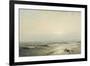 Beach at Long Branch: Sunrise, 1872 (Oil on Canvas)-William Trost Richards-Framed Giclee Print