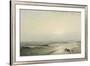 Beach at Long Branch: Sunrise, 1872 (Oil on Canvas)-William Trost Richards-Framed Giclee Print