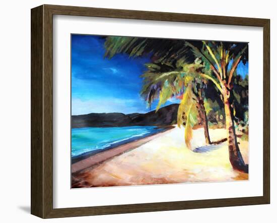 Beach at Magens Bay, St Thomas, USVI - I-Markus Bleichner-Framed Art Print