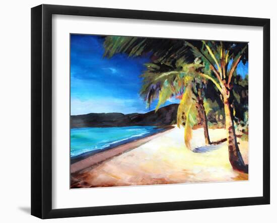 Beach at Magens Bay, St Thomas, USVI - I-Markus Bleichner-Framed Art Print