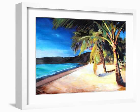 Beach at Magens Bay, St Thomas, USVI - I-Markus Bleichner-Framed Art Print