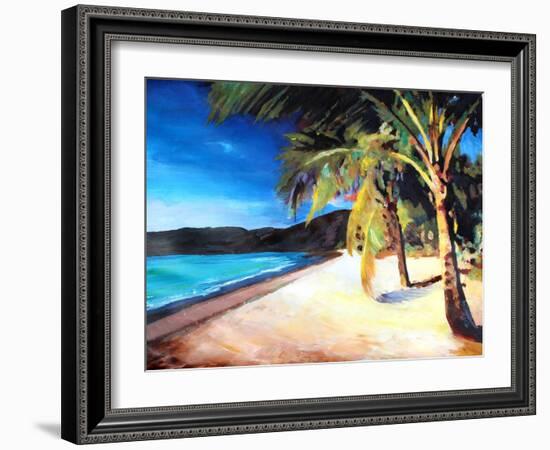 Beach at Magens Bay, St Thomas, USVI - I-Markus Bleichner-Framed Art Print