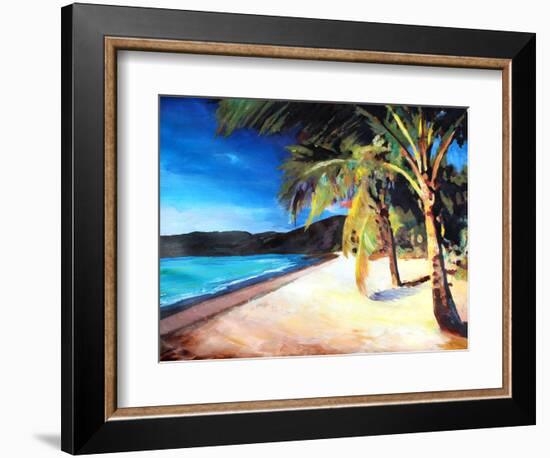 Beach at Magens Bay, St Thomas, USVI - I-Markus Bleichner-Framed Art Print