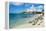 Beach at Maho Bay, Sint Maarten, West Indies, Caribbean, Central America-Michael Runkel-Framed Premier Image Canvas