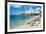 Beach at Maho Bay, Sint Maarten, West Indies, Caribbean, Central America-Michael Runkel-Framed Photographic Print