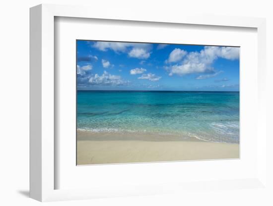 Beach at Maho Bay, Sint Maarten, West Indies, Caribbean, Central America-Michael Runkel-Framed Photographic Print