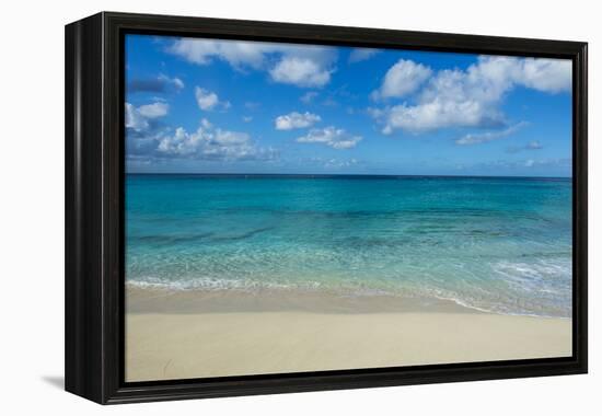 Beach at Maho Bay, Sint Maarten, West Indies, Caribbean, Central America-Michael Runkel-Framed Premier Image Canvas