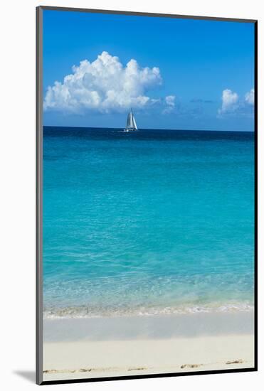 Beach at Maho Bay, Sint Maarten, West Indies, Caribbean, Central America-Michael Runkel-Mounted Photographic Print