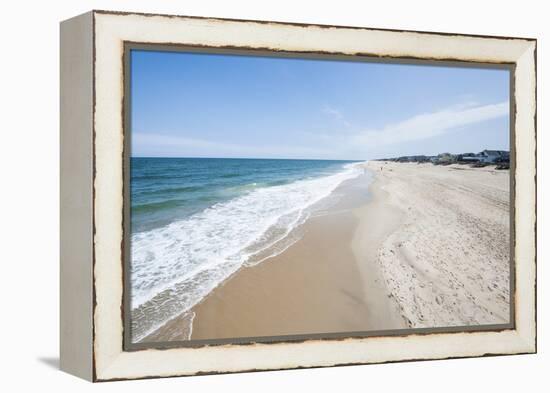 Beach at Nags Head, Outer Banks, North Carolina, United States of America, North America-Michael DeFreitas-Framed Premier Image Canvas