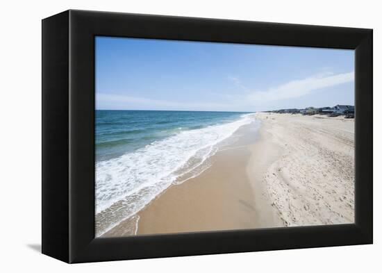 Beach at Nags Head, Outer Banks, North Carolina, United States of America, North America-Michael DeFreitas-Framed Premier Image Canvas