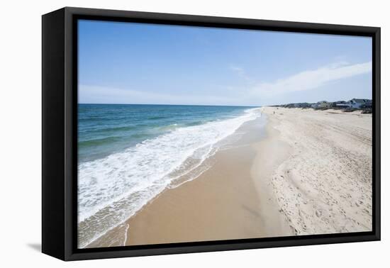 Beach at Nags Head, Outer Banks, North Carolina, United States of America, North America-Michael DeFreitas-Framed Premier Image Canvas