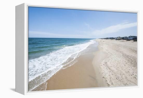 Beach at Nags Head, Outer Banks, North Carolina, United States of America, North America-Michael DeFreitas-Framed Premier Image Canvas