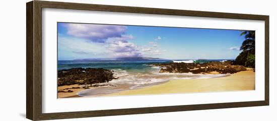 Beach at North Shore, Maui, Hawaii, USA-null-Framed Photographic Print