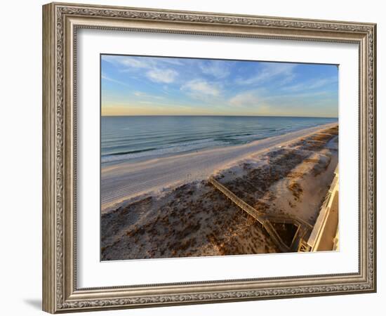 Beach at Pensacola Early in the Morning-Paul Briden-Framed Photographic Print