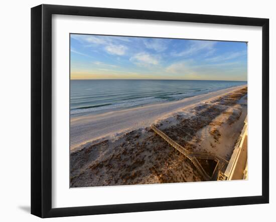 Beach at Pensacola Early in the Morning-Paul Briden-Framed Photographic Print