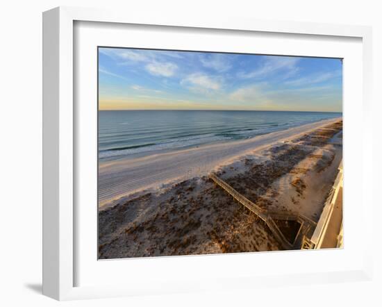 Beach at Pensacola Early in the Morning-Paul Briden-Framed Photographic Print