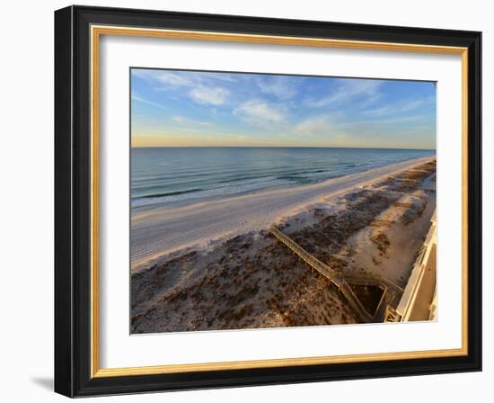 Beach at Pensacola Early in the Morning-Paul Briden-Framed Photographic Print