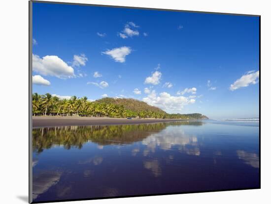 Beach at Playa Sihuapilapa, Pacific Coast, El Salvador, Central America-Christian Kober-Mounted Photographic Print