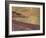 Beach at Pourville, Sunset, 1882-Claude Monet-Framed Giclee Print