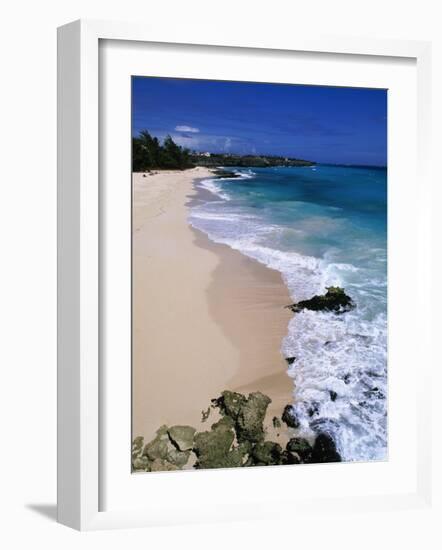 Beach at Sam Lords Castle, East Coast-Angelo Cavalli-Framed Photographic Print