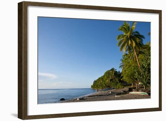 Beach at Savo Island, Solomon Islands, Pacific-Michael Runkel-Framed Photographic Print