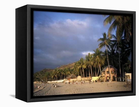 Beach at Sayulita, Near Puerto Vallarta, Mexico, North America-James Gritz-Framed Premier Image Canvas