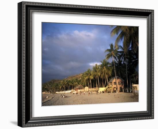 Beach at Sayulita, Near Puerto Vallarta, Mexico, North America-James Gritz-Framed Photographic Print