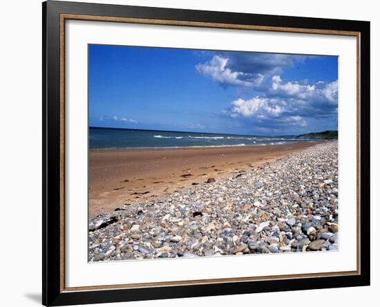 Beach at St. Laurent Sur Mer, AKA Omaha, One of the Five D Day Landing Beaches, Normandy Sep 1999-null-Framed Photographic Print