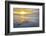 Beach at sunrise, Helgoland, Dune, North Sea, Island, Schleswig-Holstein, Germany-Raimund Linke-Framed Photographic Print