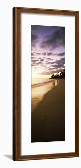 Beach at Sunset, Lanikai Beach, Oahu, Hawaii, USA-null-Framed Photographic Print
