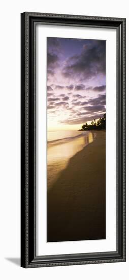 Beach at Sunset, Lanikai Beach, Oahu, Hawaii, USA-null-Framed Photographic Print